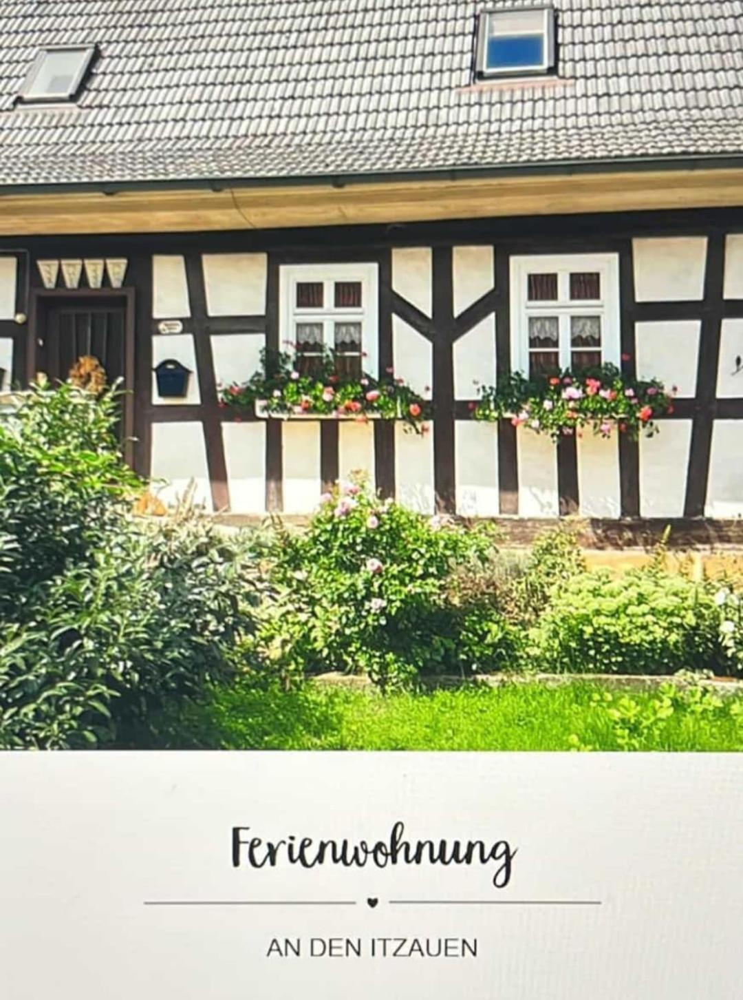 Ferienwohnung An Den Itzauen Großheirath Dış mekan fotoğraf